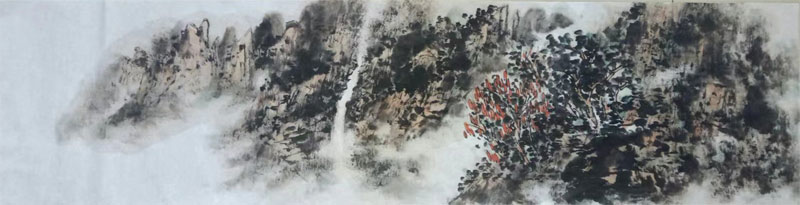 得雨楼山水画作品
